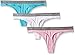 Calvin Klein Women's 3 Pack Logo Cotton Thong Panty