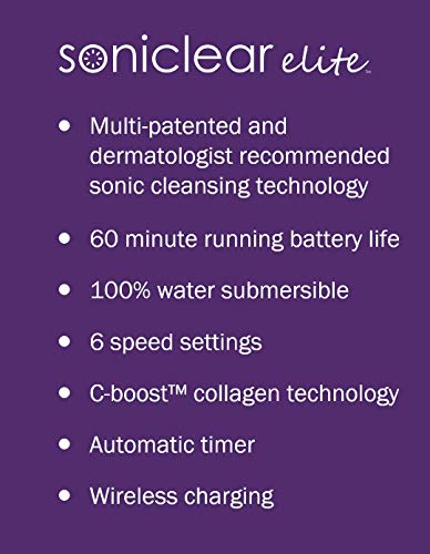 Michael Todd Soniclear Elite Skin Cleansing System, Leopard Me Purple - Thumbnail 4