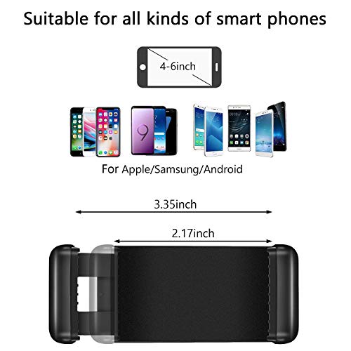 Phone Tripod, PEYOU [5 in 1] Flexible Octopus Tripod Stand + 2PCS Tripod Adapter for Gopro + Phone Mount Holder + Bluetooth Wireless Remote Shutter Compatible for iPhone Samsung Gopro Sports Camera - Thumbnail 5