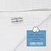 GILDEN TREE Waffle Towels Wash Cloths for Showering, Exfoliating Washcloth Face Towels, Quick Dry Towel Cotton Washcloths Set of 4, Classic Style (White)