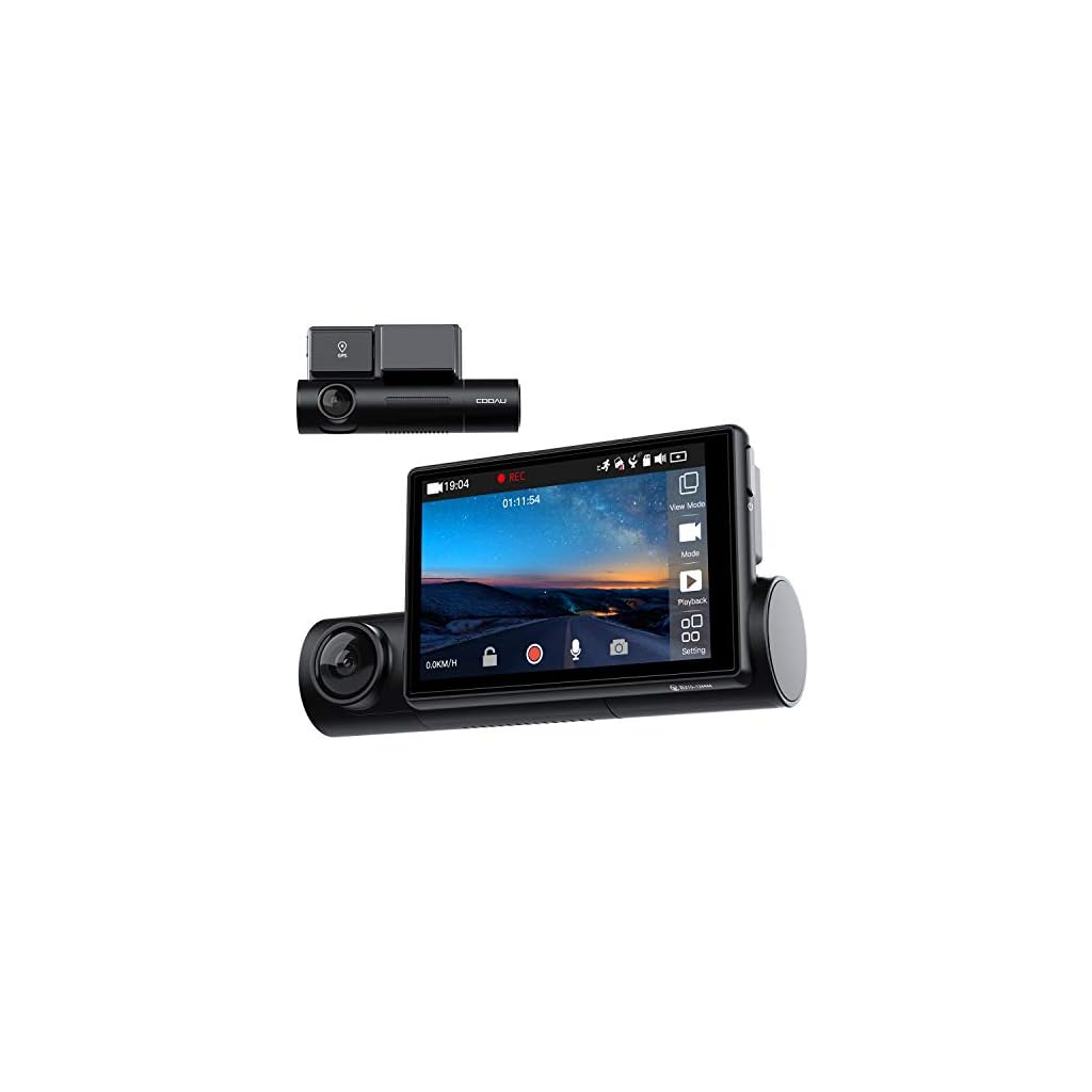 COOAU D68 Full HD Dual Dash Cam