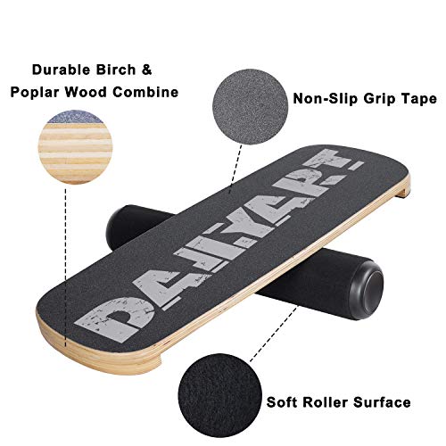Dailyart Balance Board Trainer, Board Exercise with Roller, Training Equipment for Balance