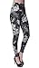 VIV Collection Regular Size Printed Brushed Leggings (Ageless Blossom)