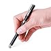 JOTO Stylus/Styli 2-in-1 Stylus Pen for Capacitive Touch Screen Smartphones Cellphone Tablets -Black