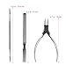 Toenail Clippers, ROSENICE Stainless Steel Toenail Nipper for Thick and Ingrown Nails