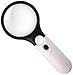 Magnifier 3 LED Light, Handheld Illuminated Jewelry Loupe Super High Clarity Lightweight
