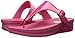FitFlop Women's Superjelly Flip Flop, Bubblegum, 6 M US