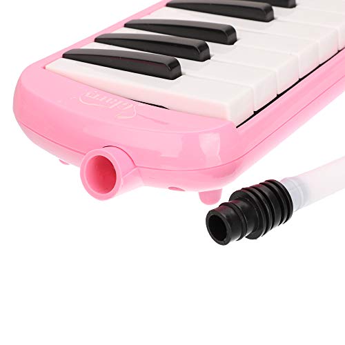Soogo Melodica with Mouthpiece & Hose & Bag for Children 32-37 Keys (32-Key Pink) - Thumbnail 6