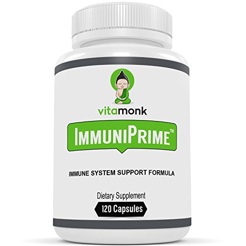 IMMUNIPRIME™ - Powerful Immune System Support Supplement - Precise Blend Of Natural Herbs plus Vitamins Proven To Support Immune Health - Booster Capsules - Immunity Supplements For Men and Women