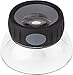 Carson LumiLoupe Plus 5.5x Power, 10.5x Power or 17.5x Power Focusable Stand Loupe Magnifiers (LO-06, LO-10, LO-15)