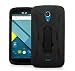 Premium Rugged Heavy Duty Drop Proof Case With Kickstand For BLU Studio X (D750u) 5.0 inches -BLACK ¡