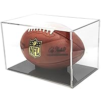 BallQube UV Grandstand Football Display Black Base