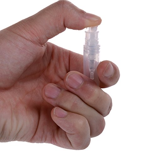 30pcs Mini Clear 2ml Atomizer Plastic Bottle Spray Refillable Perfume Empty Sample Bottle for Travel Party