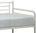DHP Metal Daybed Frame, Twin Size Furniture, White