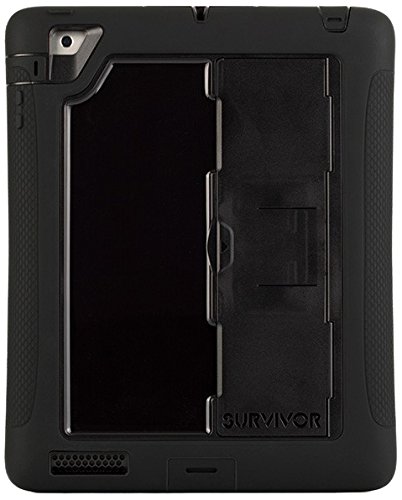 Survivor Slim For Ipad 2, 3, 4 In Black/Black/Black
