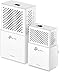 TP-Link AV1000 - TL-WPA7510 KIT Powerline Wi-Fi Extender Gigabit Port, Noise Suppression Design, Plug & Play, Power Saving (Renewed)