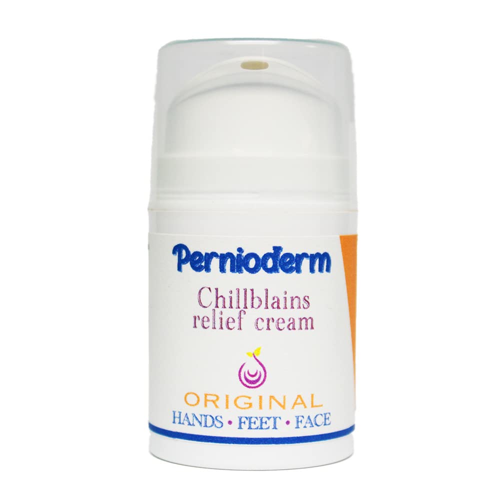 Veil Cover Cream Pernioderm Original Chilblains Relief Cream 50ml Witch Hazel & Calamine formula to reduce irritation instantly
