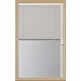 Odl Venting Door Glass Replacement Home Improvement Entry Door Inserts Glass Kit With Double Pane Tempered Clear Glass Vertical Slide 24 X 38 White Frame Amazon Com