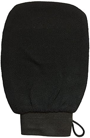 Skinerals Scrubbing Exfoliator Mitt - Exfoliating Gloves To prep and exfoliate skin for self tanner sunless tanning (Exfoliator Mitt)