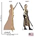Advanced Graphics Rey Life Size Cardboard Cutout Standup - Star Wars Episode VII: The Force Awakens