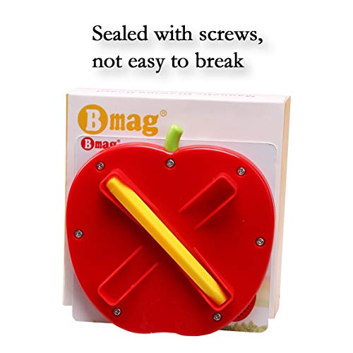 BMAG Magnetic Drawing Tablet, Educational Free Flay Doodle Board Magnatab Toys (red, Small) - Thumbnail 6
