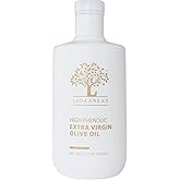 Rx High Phenolic Extra Virgin Olive Oil – Cold Pressed, Rich in Oleocanthal, Naturally High in Antioxidants, Bold Flavor – 375mL Bottle