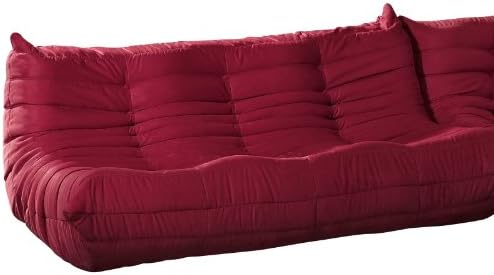 Waverunner Modular Sectional: Sofa Red Color