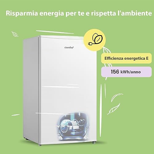 RCU60WH2 Congelatore Verticale Monoporta Compatto 60L