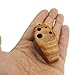 6 hole wooden ocarina Bangkirai Wood Soprano C,Easy Style and beautiful Sound Music Instrument Gift Idea