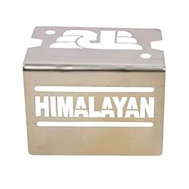 Spidy Moto Motorcycle Bike Front Disc Brake Fluid Reservoir Cap Cover Guard Protector(Stainless Steel) Royal Enfield Himalayan