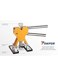 POWPDR Juego de herramientas para quitar abolladuras de coche.