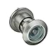TOGU TG3828YG-SN Solid Brass UL Listed 220-degree Door Viewer Peephole with Heavy Duty Privacy Cover for 1-3/5