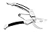 Cate's Garden Bypass Pruning Shears 8” Premium Hand Pruner - Heavy Duty SK5 High Carbon Blades – Ergonomic Angled Design for Pain-Free Cutting