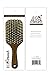 BeautyFrizz Wooden Hair Brush for all Hair Types - Wooden Hairbrush for Men and Women - Natural Detangler to Promote Growth, Add Shine