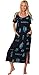 SLR Brands Plus Size Cotton Stretchy Flowy Loose Fit Tunic Casual Beach Dress With Pocket