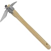 Zenport J606 Planting Hoe, 2.5-Inch Wide Stainless Steel Blade, 3-Inch Pick