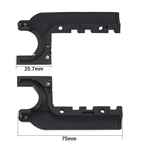 Bumlon Picatinny Rail Metal Lighting Flashlight Mount for 1911 Pistol Accessory Rail Adapter Mad