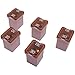 30 Amp 58V Low Profile J-Case Pink Cartridge Fuses (5 Pack) Littelfuse LJCA30