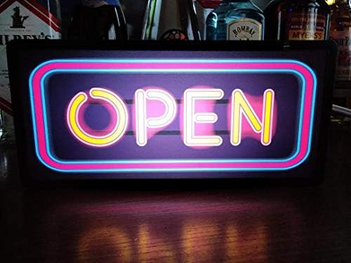 オープン Open 開店 店舗 ネオン風 看板 表示 置物 Ledプラスチックライトbox Cwcsf Com
