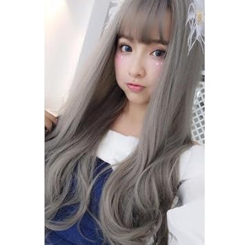 Amazon Com Short Curly Hair Real Hair False Personality Long