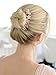 Mariell Handmade Brushed Rose Gold and Ivory Pearl Wedding Comb - Crystal Jeweled Bridal Hair Accessory