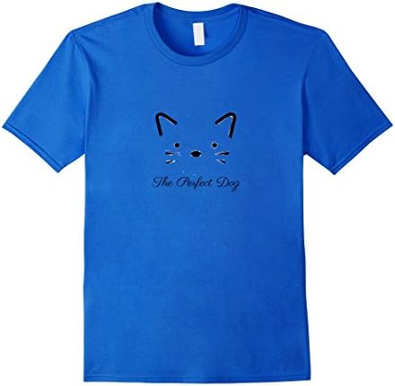 Mens The Perfect Dog (cat) T-shirt 3XL Royal Blue
