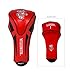 Team Golf NCAA Wisconsin Badgers Single Apex Driver Head Cover Golf Club Single Apex Driver Headcover, Fits All Oversized Clubs, Truly Sleek Design