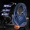 PowerLocus-P6-Bluetooth-Headphones-Over-Ear-Wireless-Headphones-Super-Bass-Hi-Fi-Stereo-Sound-20Hrs-Battery-LifeSoft-Earmuffs-Headphones-with-Mic-Voice-Assistant-for-iPhoneAndroidLaptopsPCTV PowerLocus P6 Bluetooth Headphones Over Ear, Wireless Headphones, Super Bass Hi-Fi Stereo Sound, 20Hrs Battery Life,Soft…