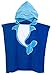 Betusline Kids Animal Hooded Bath Towel Blue