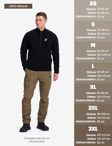 RevolutionRace Nordwand Men's Trekking Trousers, Trousers for Hiking and Various Outdoor Activities, Hiking, Trekking and Trab Pants