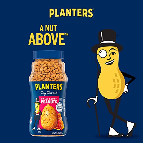 Planters Sweet and Spicy Dry Roasted Peanuts, 16 oz. Pricepulse