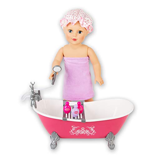 Beverly Hills Doll Bath and Bathtub Bubbles Set and Accessories