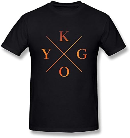 WzLIxcAA Men's Kygo T-Shirt - Cool Tshirt Black M