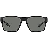 Native XD9041 Breck Sunglasses, Matte Black/Grey Polarized, 56 mm